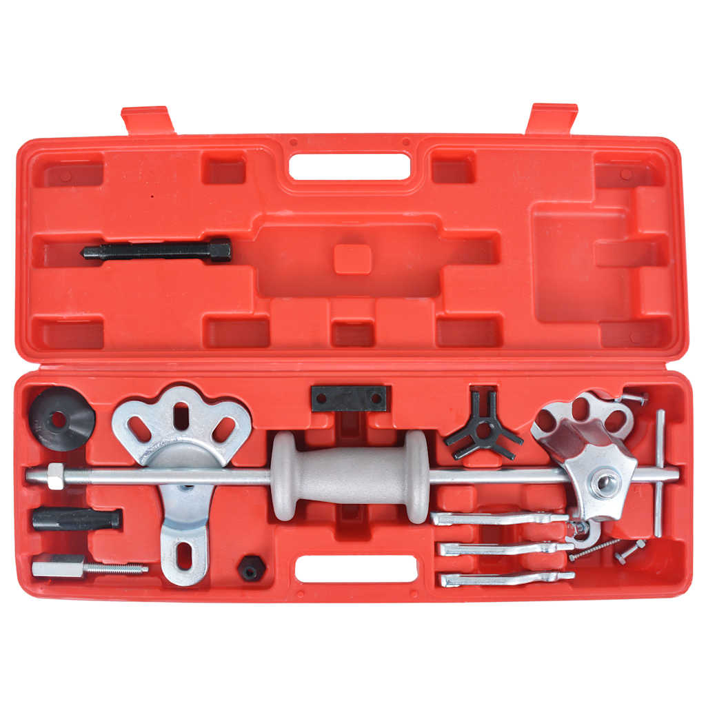 Conjunto extrator martelo deslizante nove configurações 17 pcs