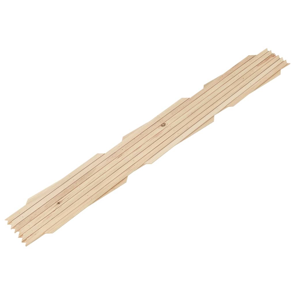 Cercas em treliça 5 pcs 180x80 cm madeira de abeto maciça