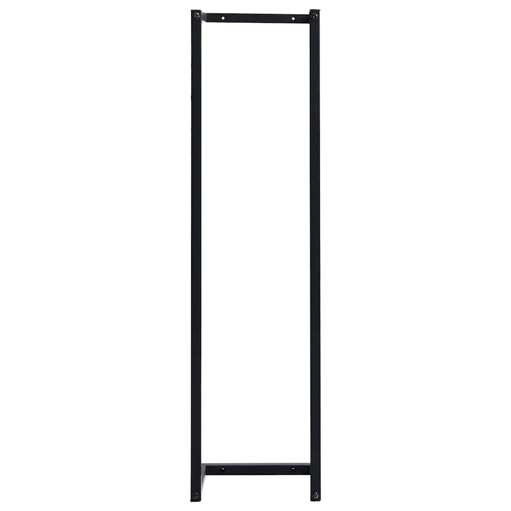 Toalheiro 25x20x95 cm ferro preto
