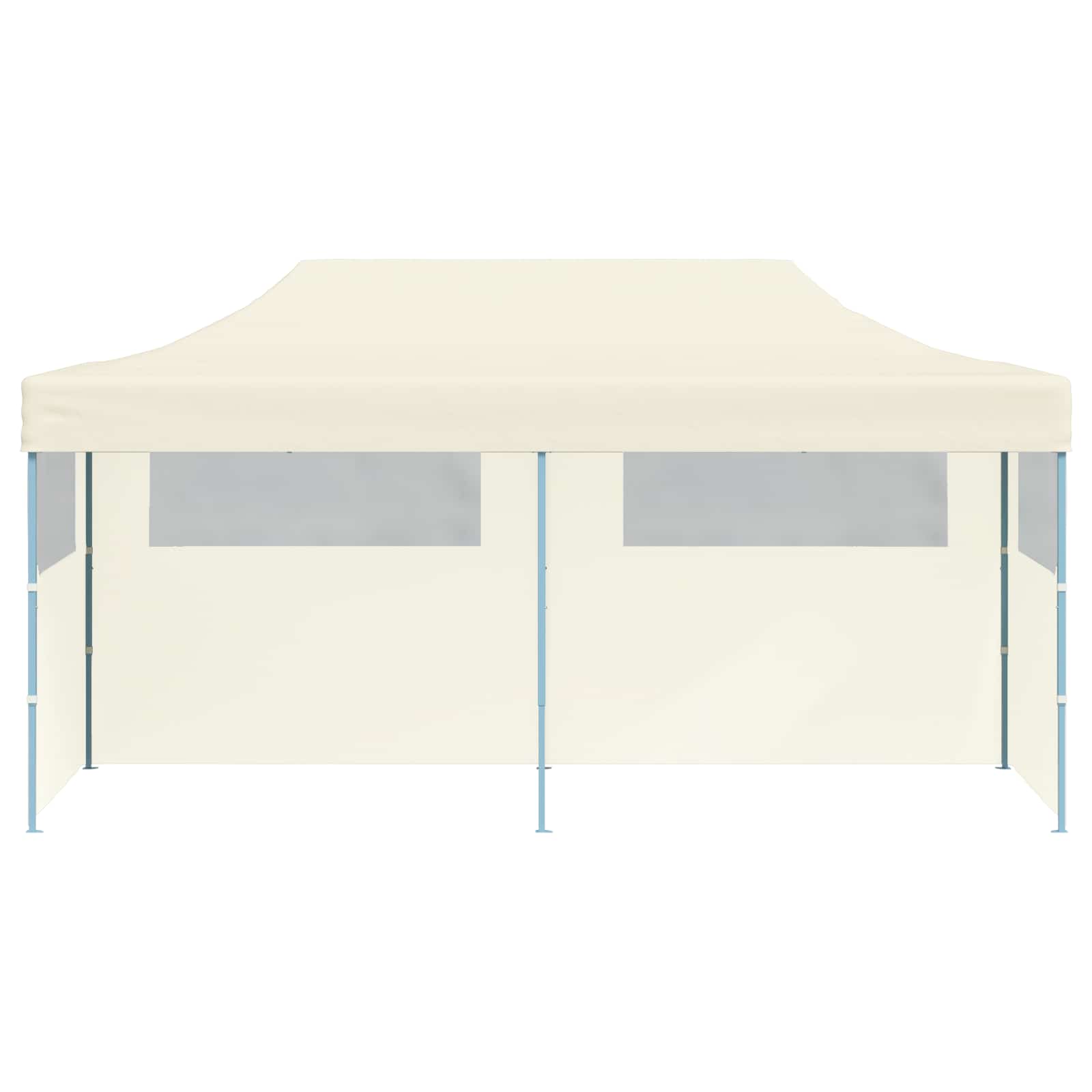 Tenda de festa creme 291 x 580 x 315 cm tecido oxford
