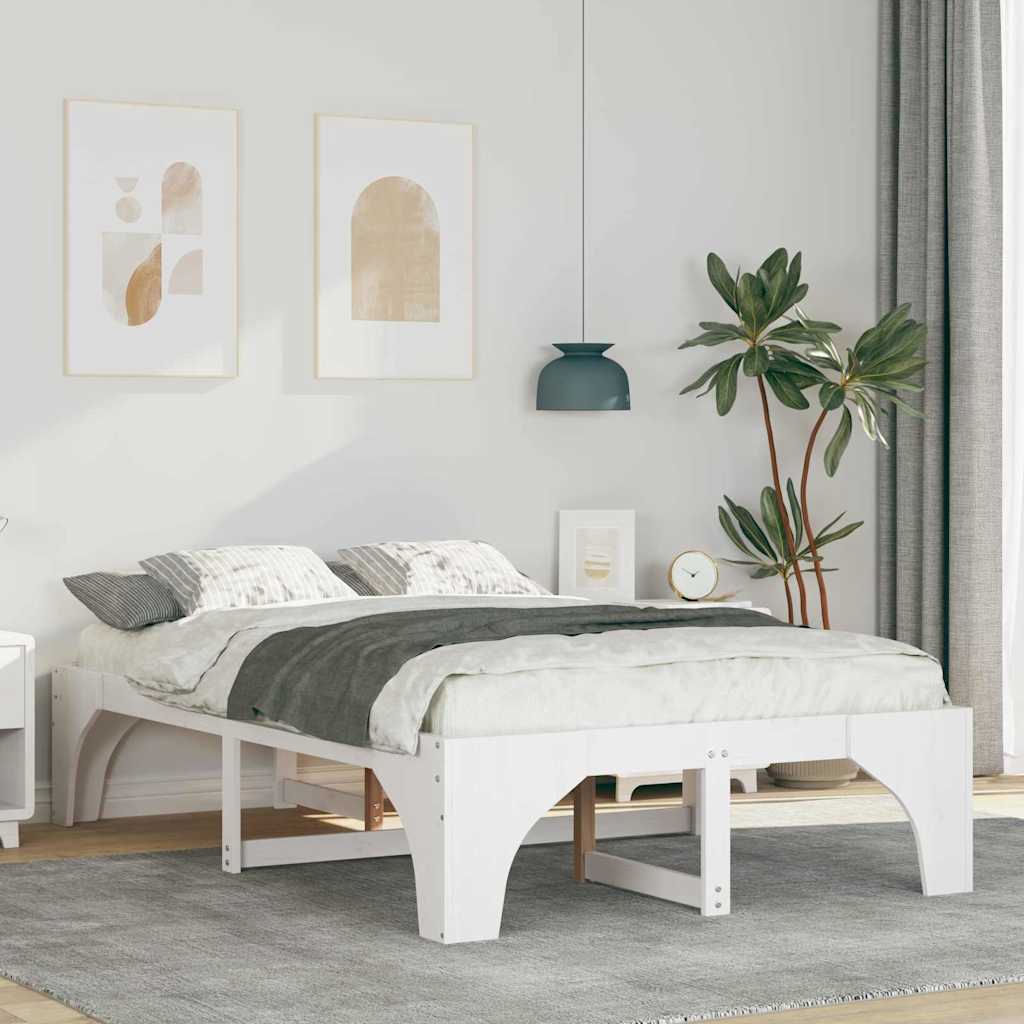 Estrutura da cama branco 135 x 190 cm