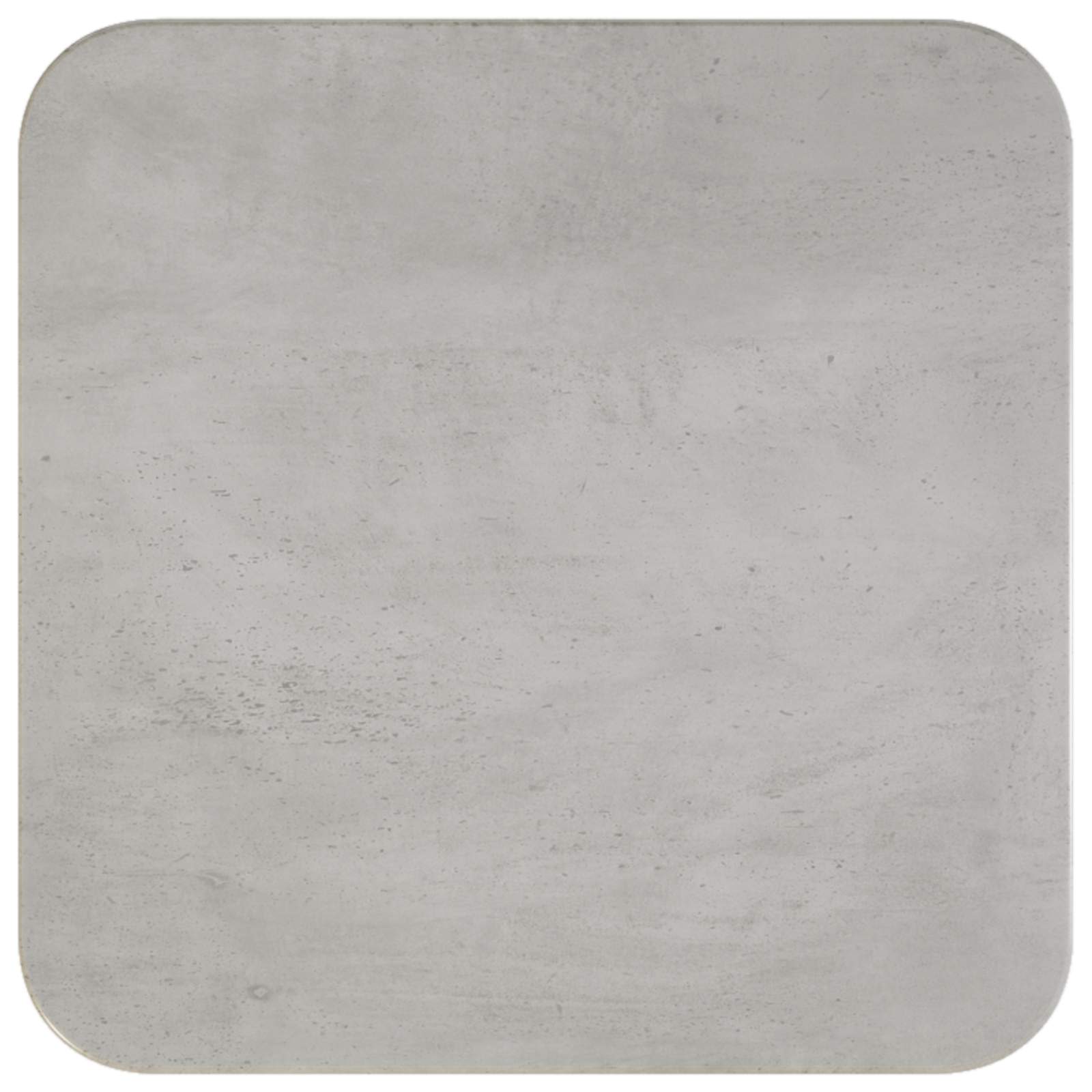 Mesa de centro cinzento cimento 40 x 40 x 45 cm