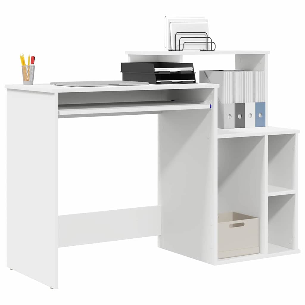 Mesa branco derivados de madeira 120,5 x 44 x 88,5 cm
