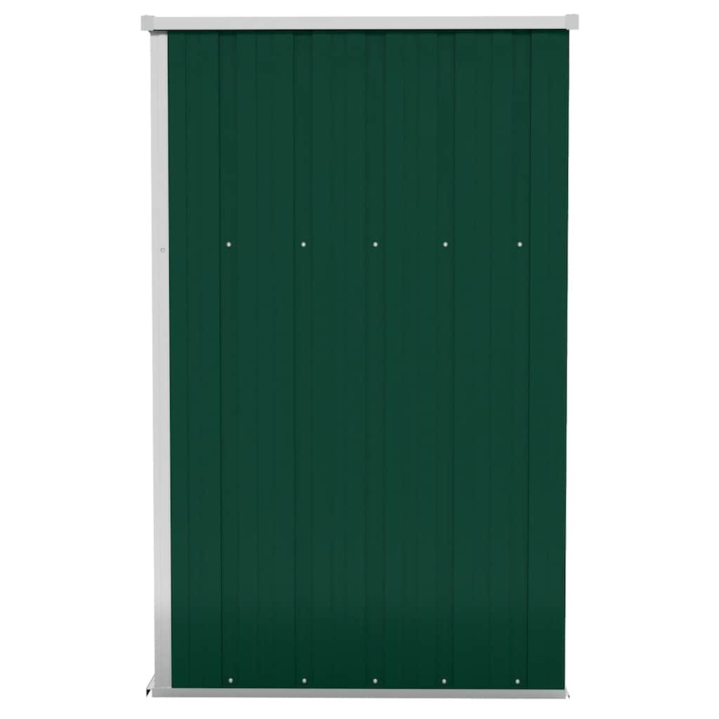 Abrigo suspenso p/ jardim 118x100x178 cm aço galvanizado verde