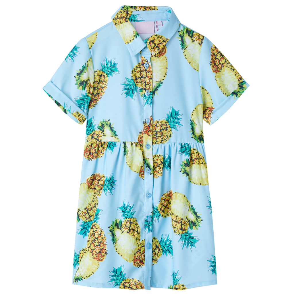 Vestido para criança azul 140