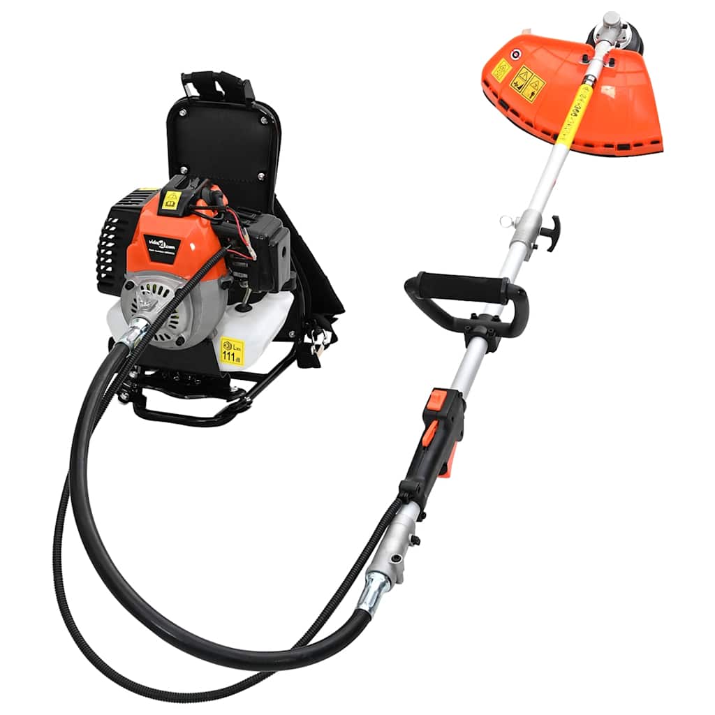Cortador de escova mochila design laranja 52 cc 1,45 kw