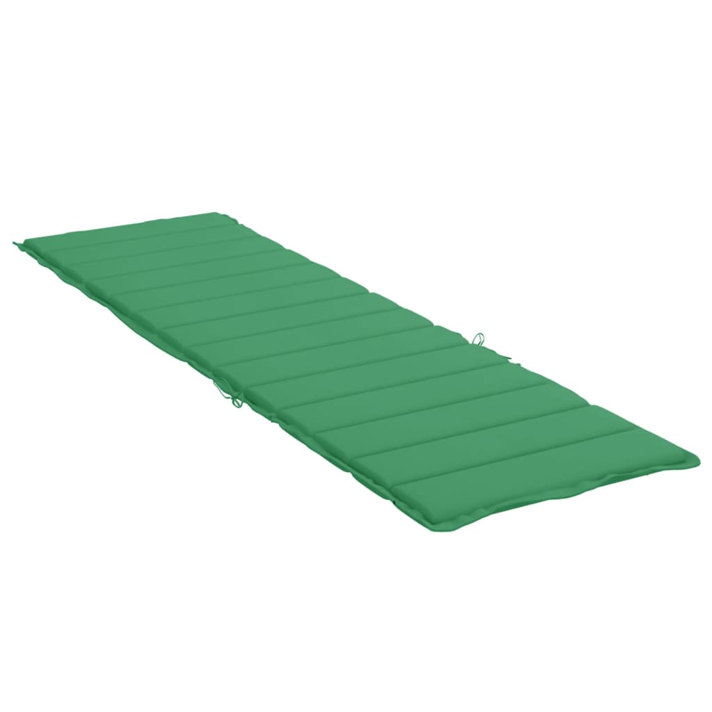Almofadão p/ espreguiçadeira 200x60x3 cm tecido oxford verde
