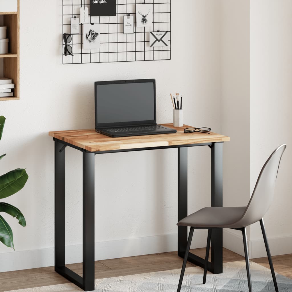 Tampo p/ móvel de wc 100x60x2cm acácia maciça acabamento a óleo