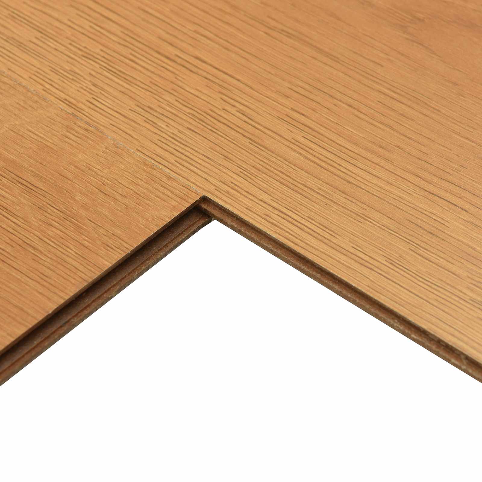 Piso laminado bege claro 101 x 20 x 0,8 cm 15 unid.