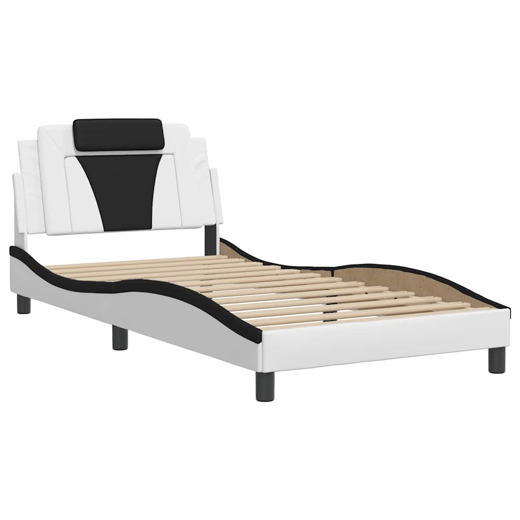 Estrutura de cama viana sem colchão 100x200 cm couro artificial