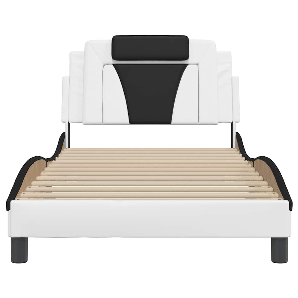 Estrutura de cama viana sem colchão 100x200 cm couro artificial