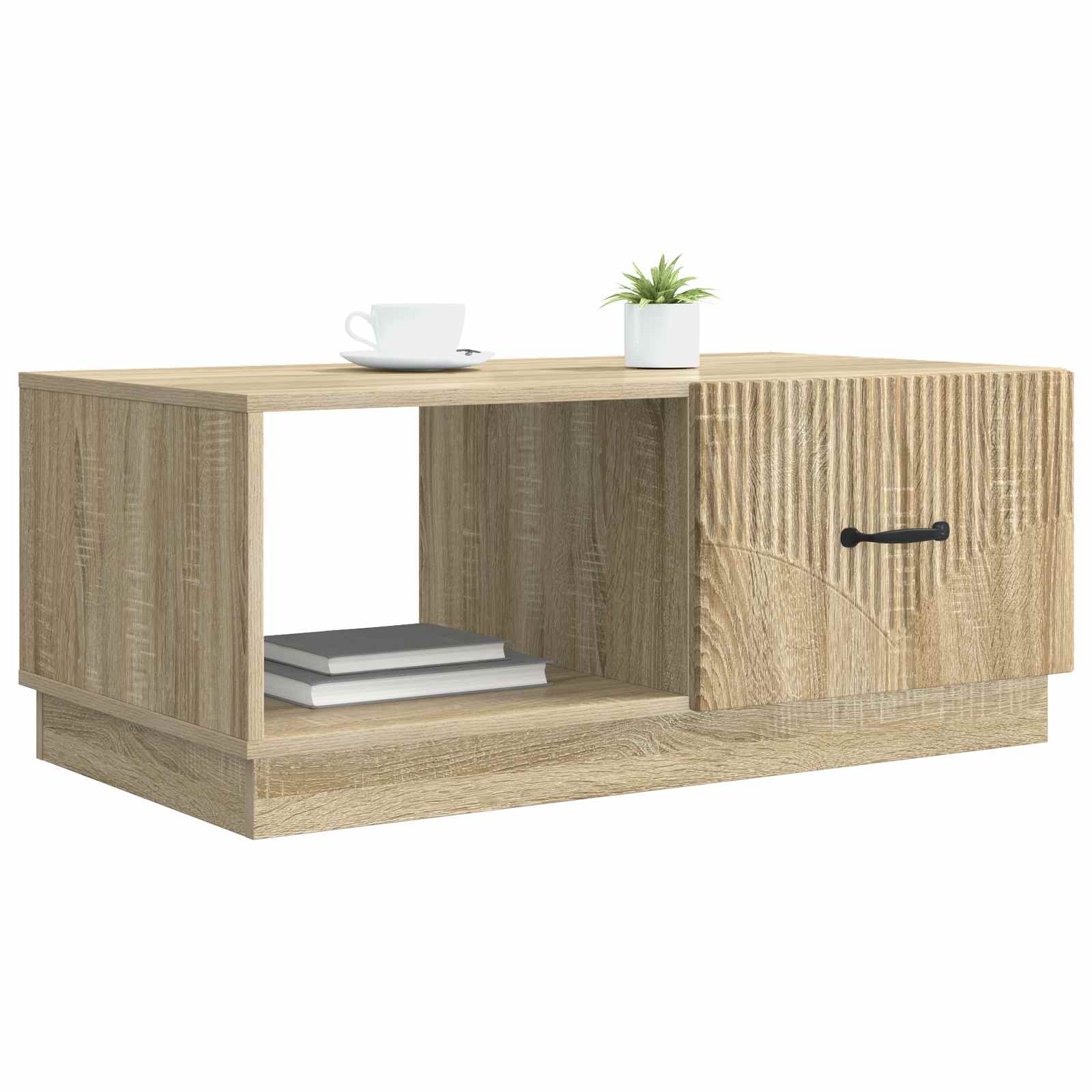 Mesa de centro carvalho sonoma 90 x 50 x 37 cm