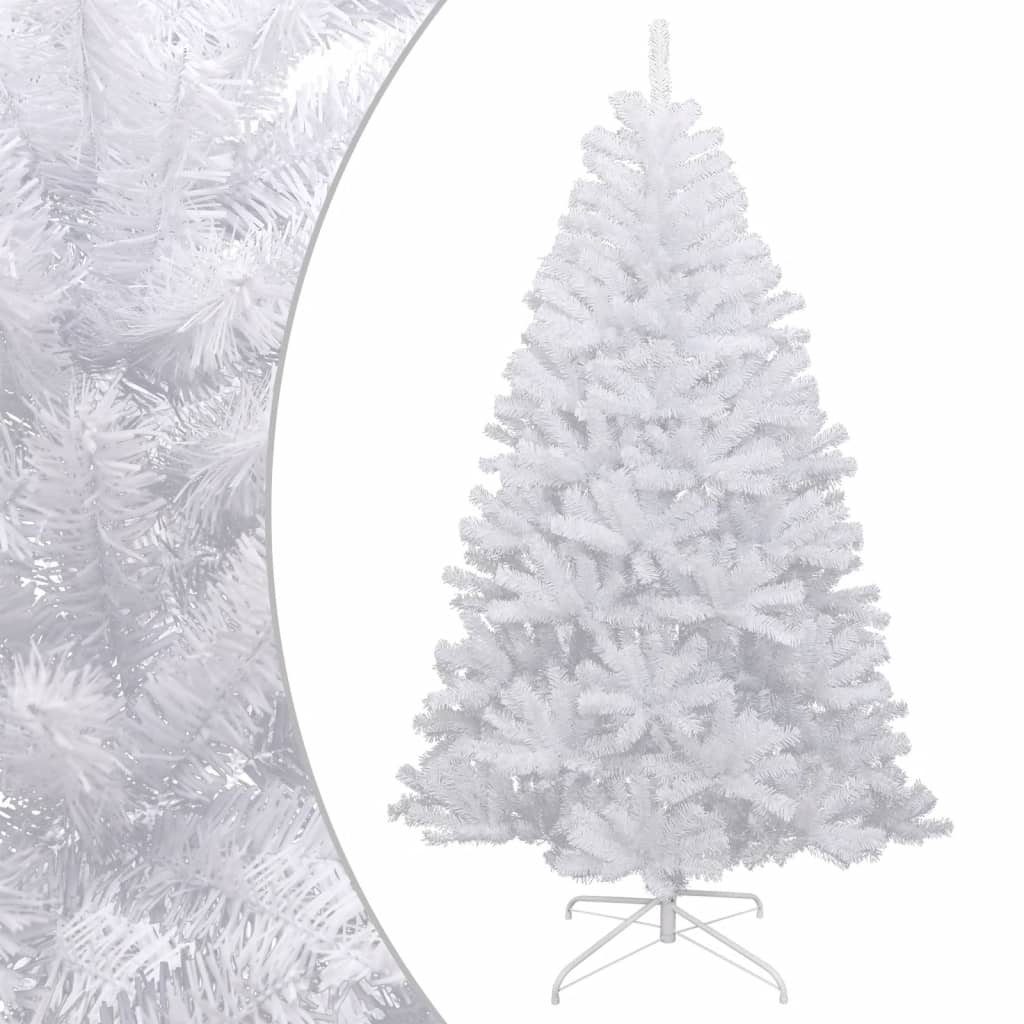 Árvore de natal artificial articulada c/ flocos de neve 180 cm