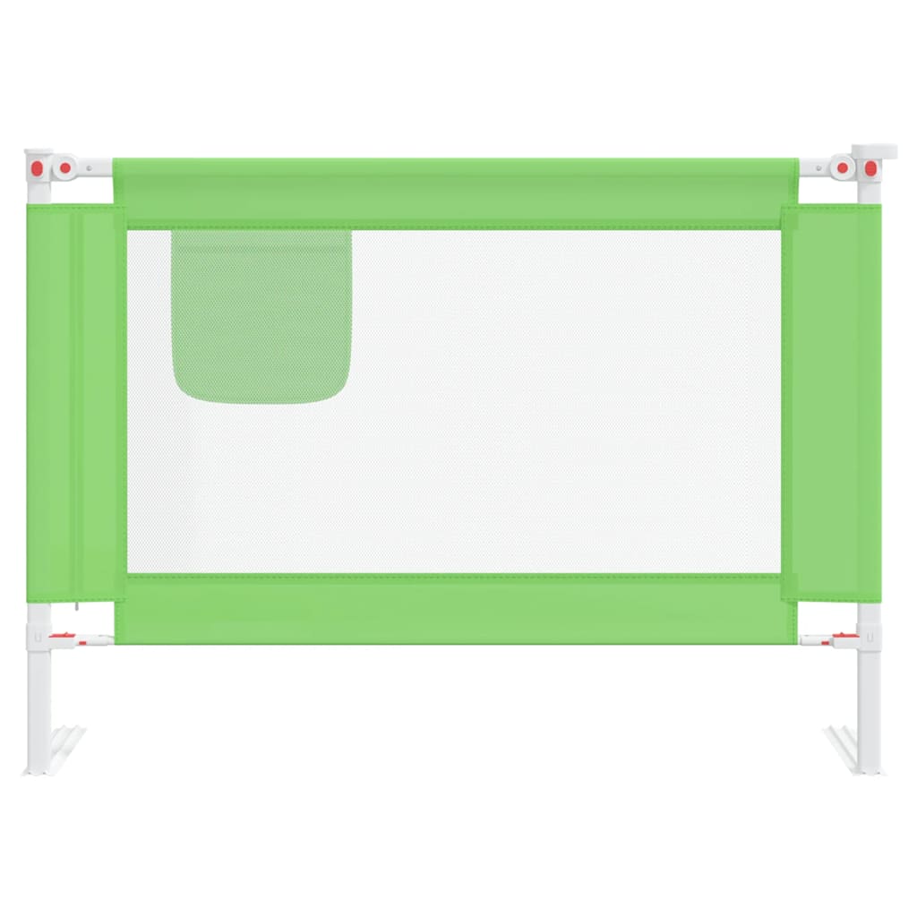 Barra de segurança p/ cama infantil tecido 90x25 cm verde