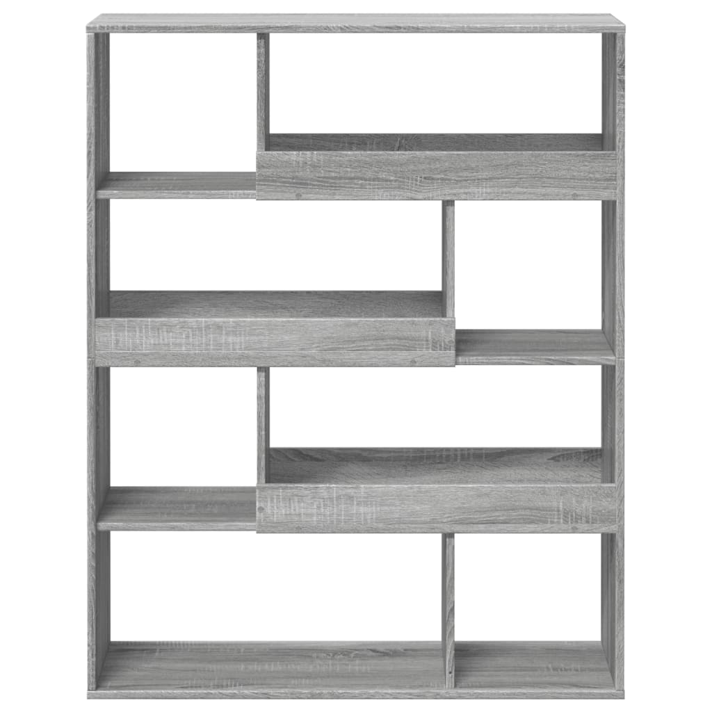 Divisória 100x33x125,5 cm derivados de madeira cinzento sonoma