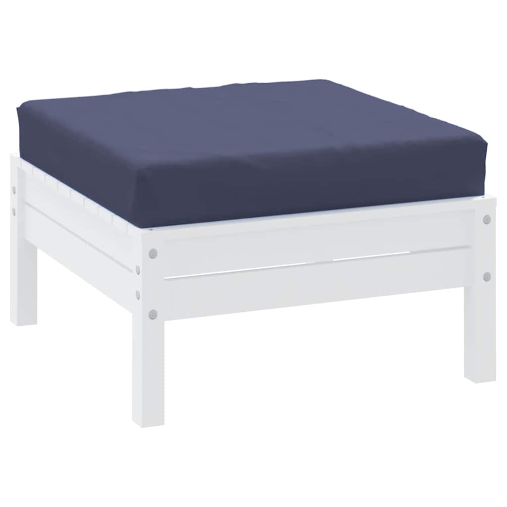 Almofadão p/ móvel de paletes 60x60x9,5 cm oxford azul-marinho