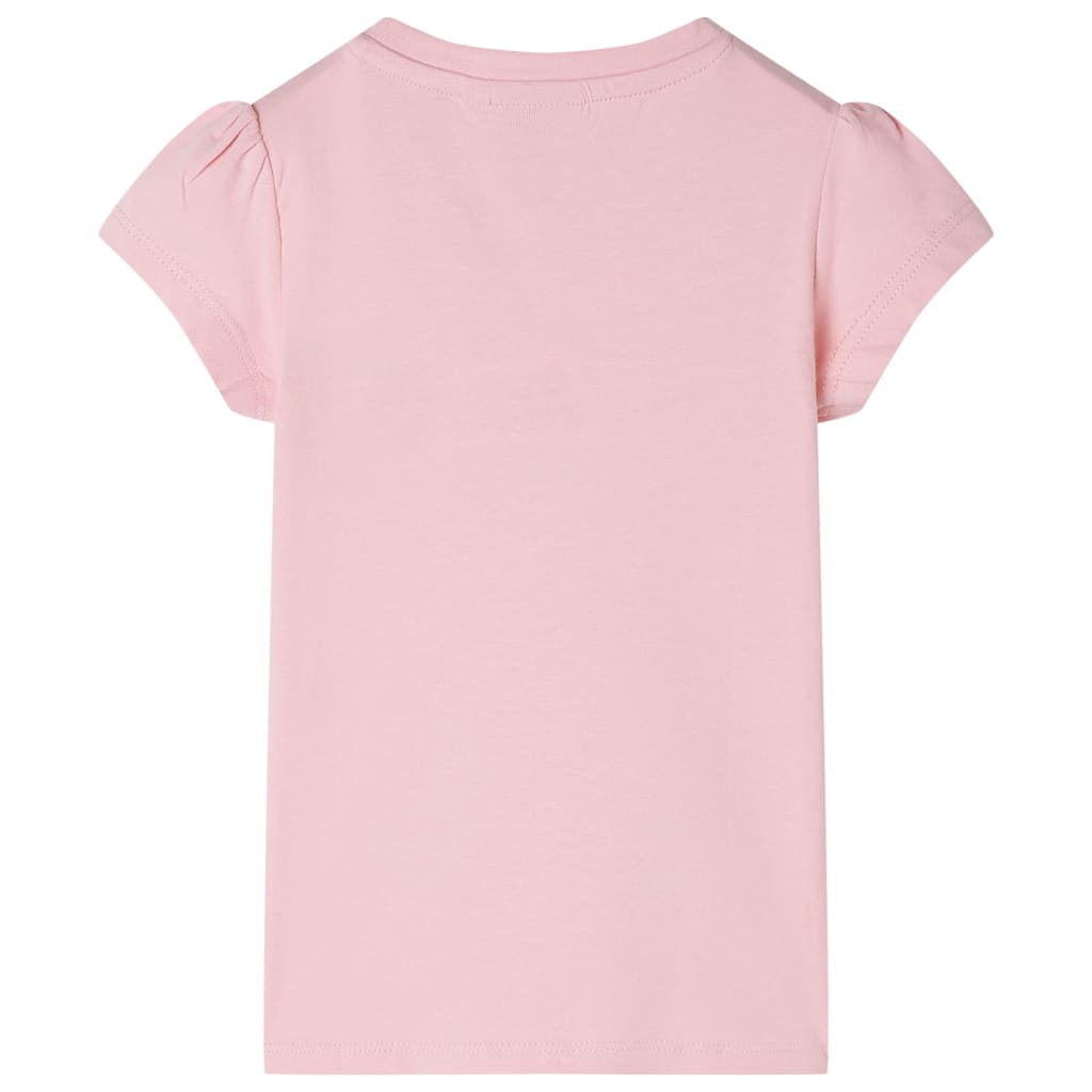 T-shirt de criança rosa-claro 116