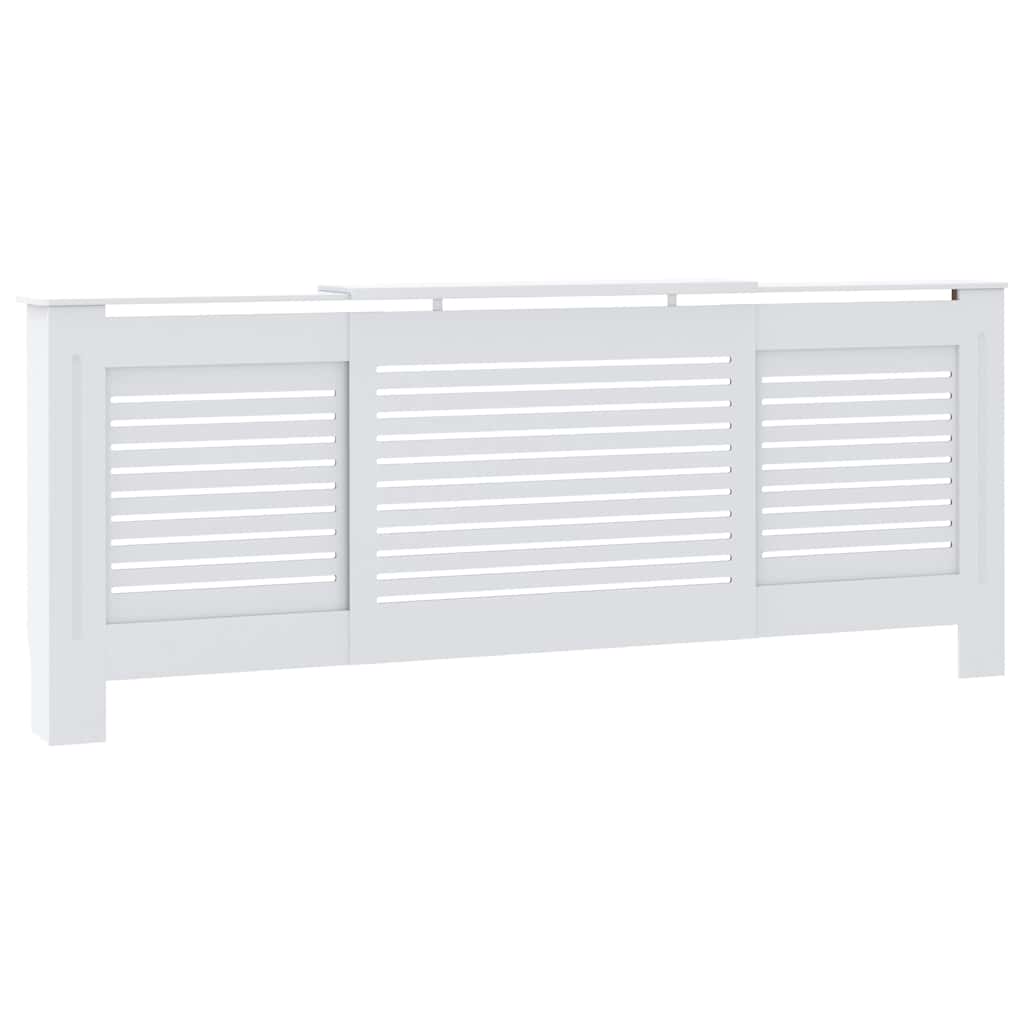 Cobertura de radiador MDF 205 cm branco