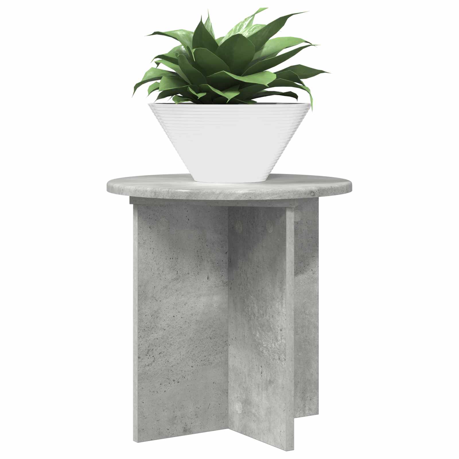 Suporte para plantas 2 unid. cinzento cimento 40 x 40 x 40 cm