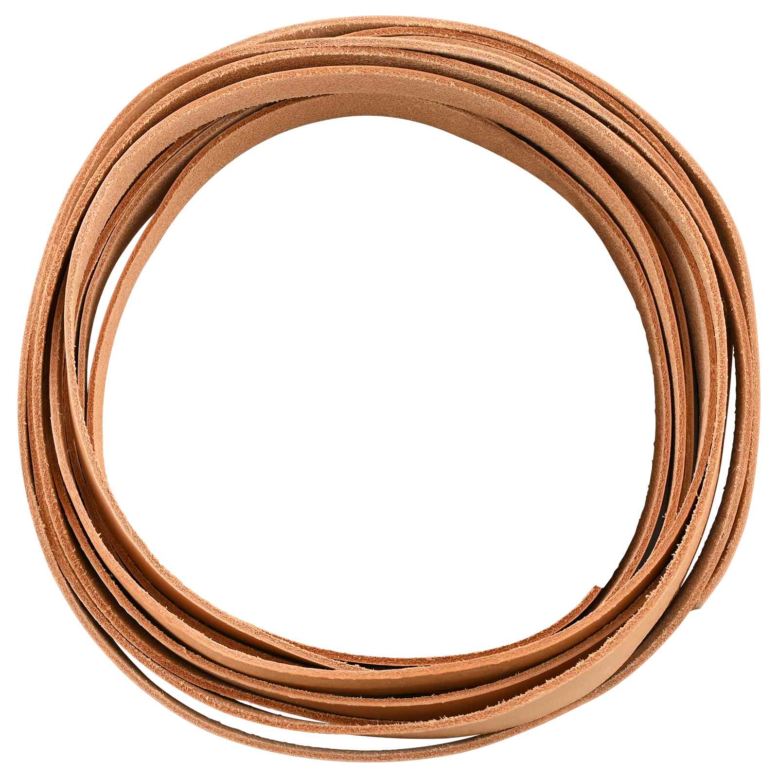 Pulseira de couro marrom claro 1000 x 1,5 cm couro