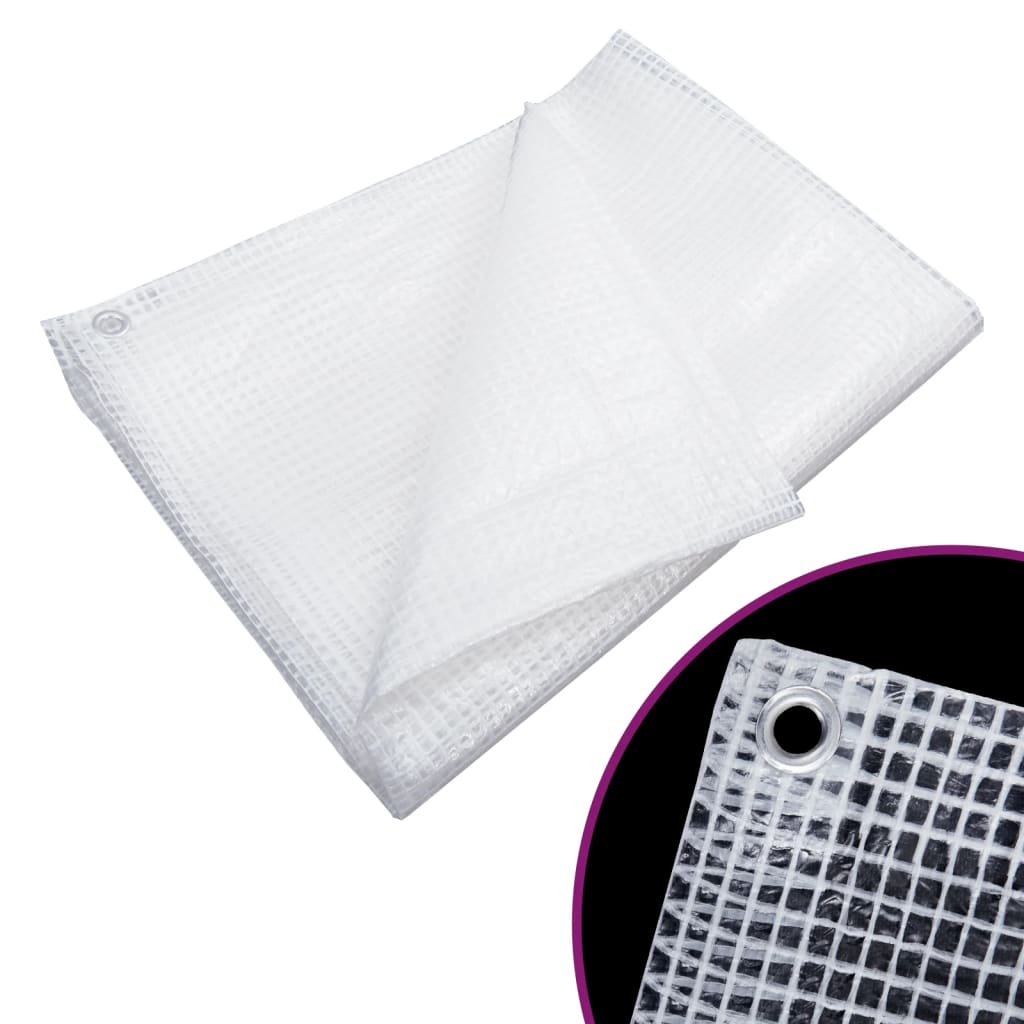 Lona tecelagem estilo gaze 140 g/m² 3x6 m branco