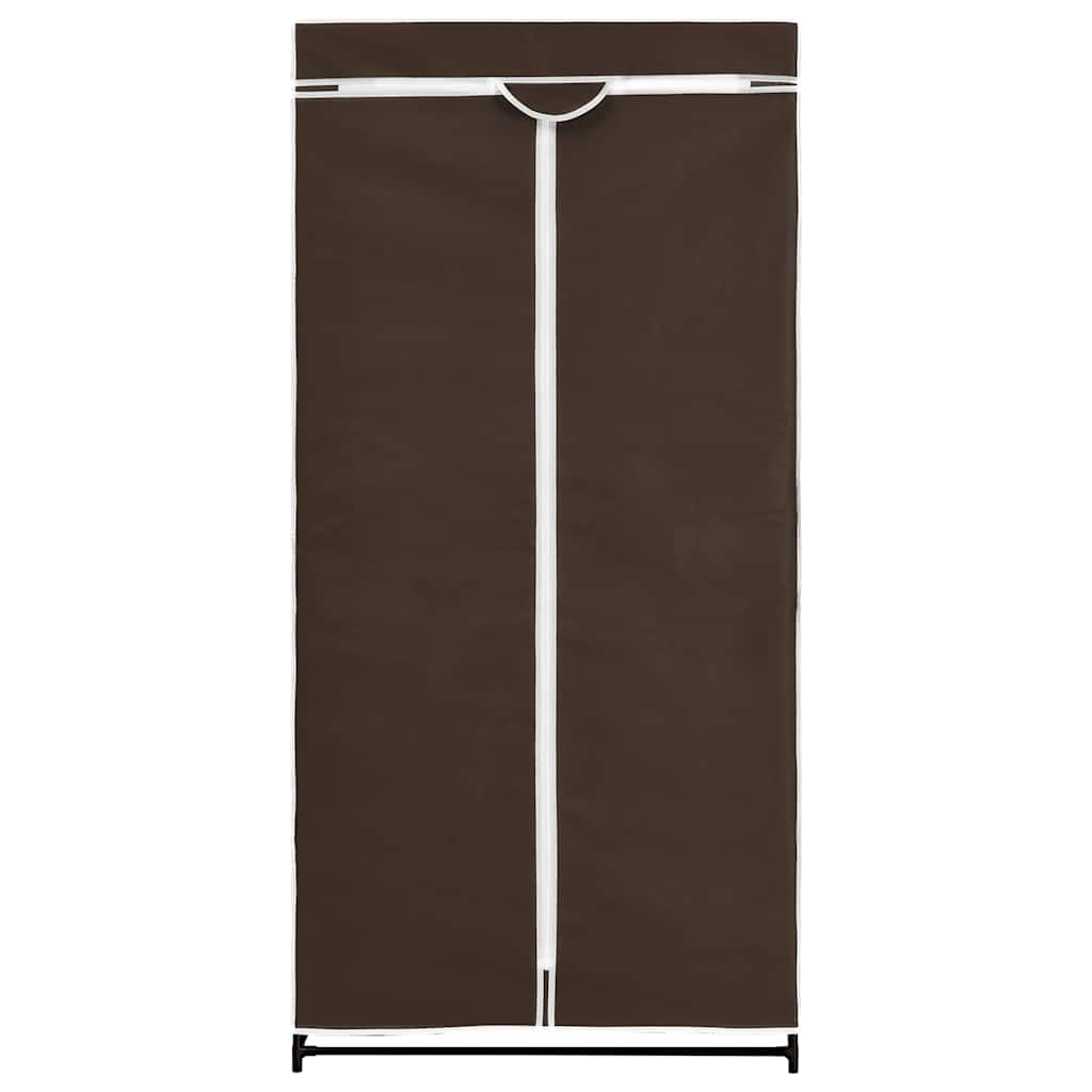 Roupeiro 75x50x160 cm castanho