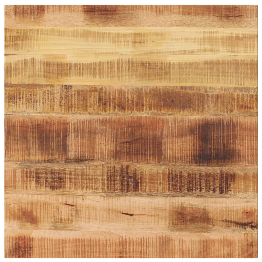 Tampo de mesa quadrado 90x90x2,5 cm mangueira áspera maciça