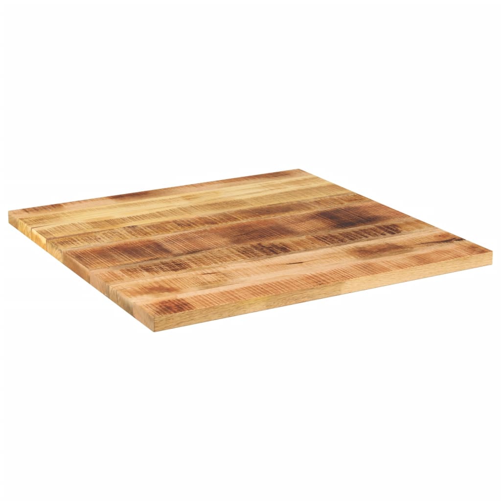 Tampo de mesa quadrado 90x90x2,5 cm mangueira áspera maciça