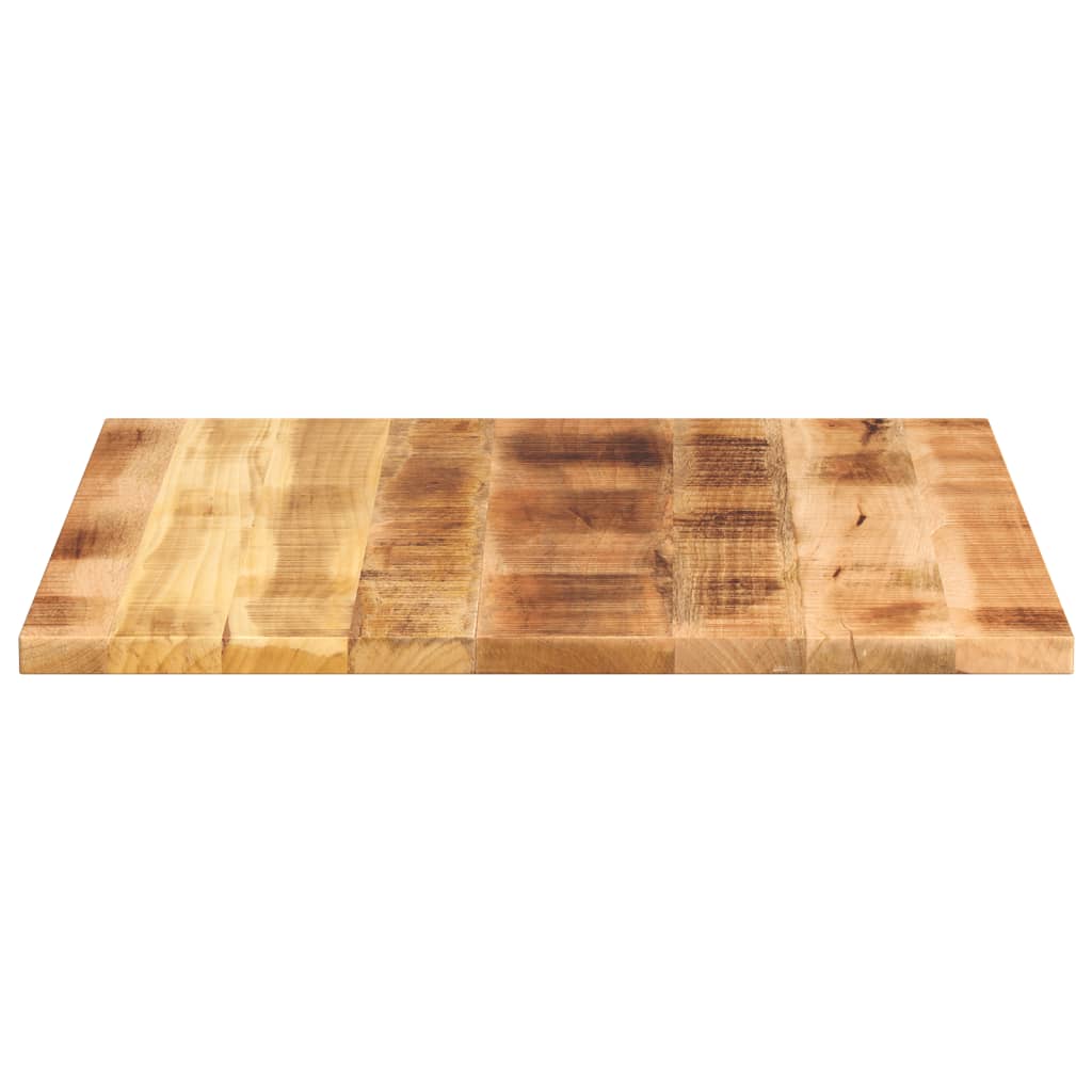 Tampo de mesa quadrado 90x90x2,5 cm mangueira áspera maciça