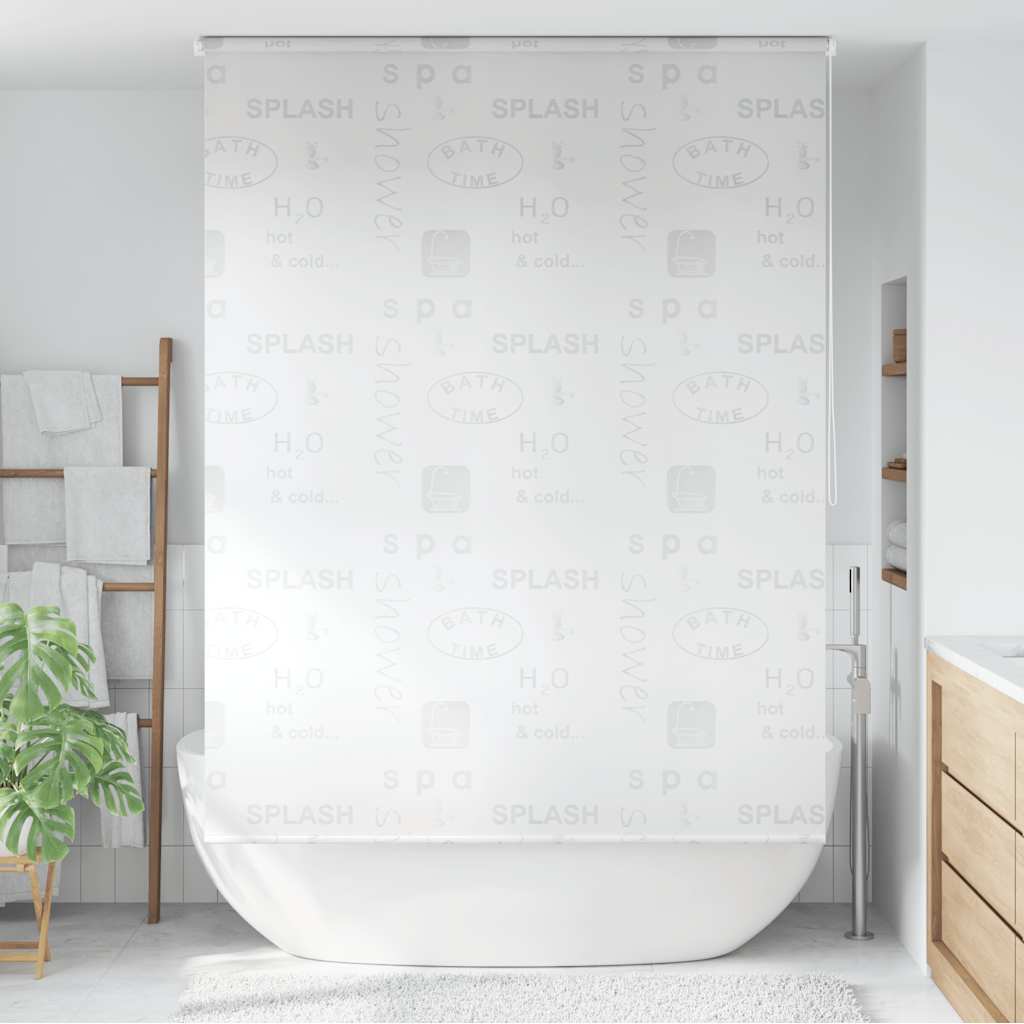 Estore de rolo para o duche 160x240 cm splash
