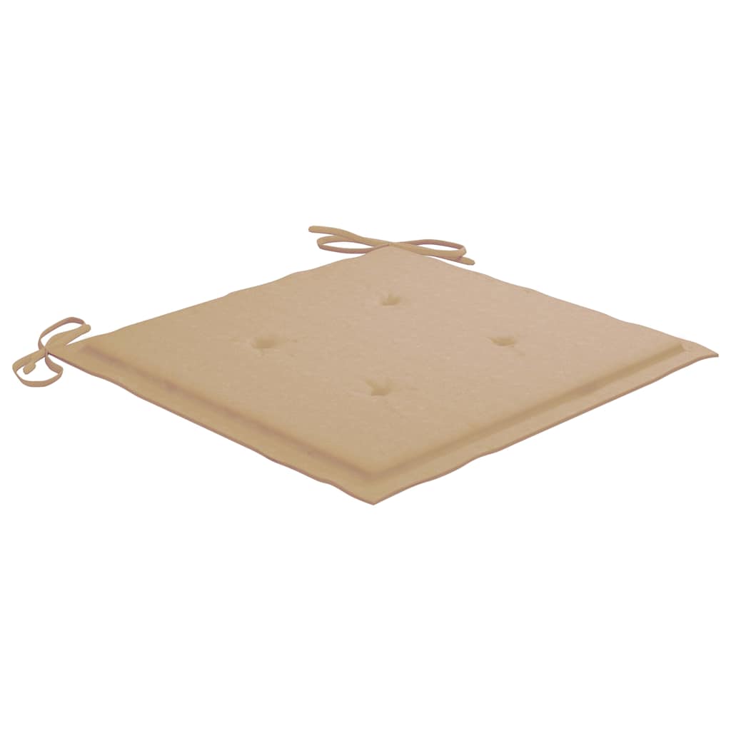 Cadeiras exterior dobráveis c/ almofadões 4 pcs acácia maciça