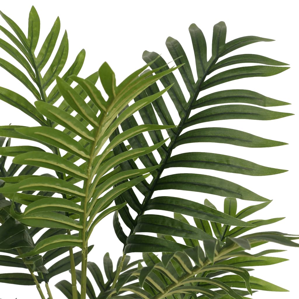 Palmeira artificial com 3 troncos 85 cm PP verde