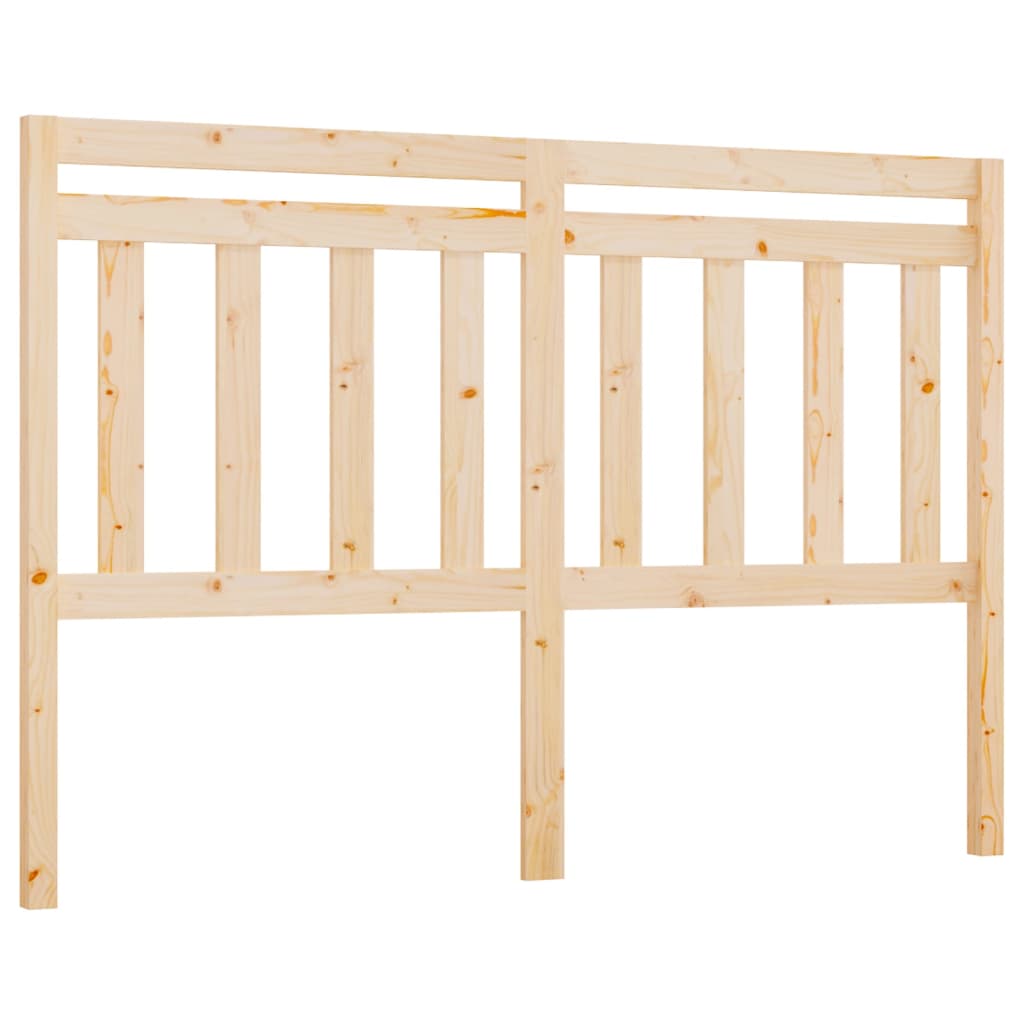 Cabeceira de cama 140x4x100 cm pinho maciço
