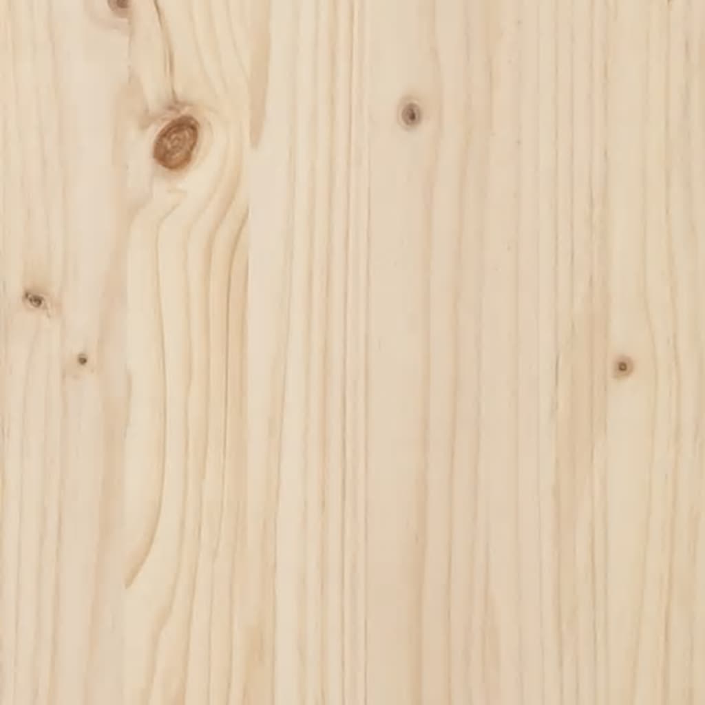 Cabeceira de cama 140x4x100 cm pinho maciço