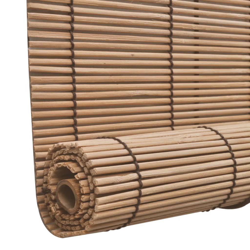 Estore de enrolar 100 x 160 cm bambu castanho