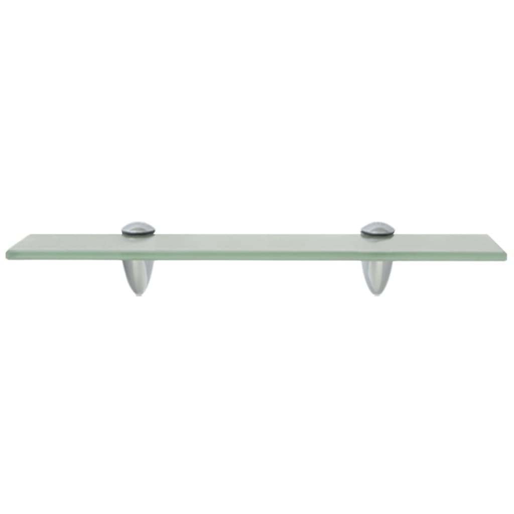 Prateleira flutuante vidro 40x20 cm 8 mm