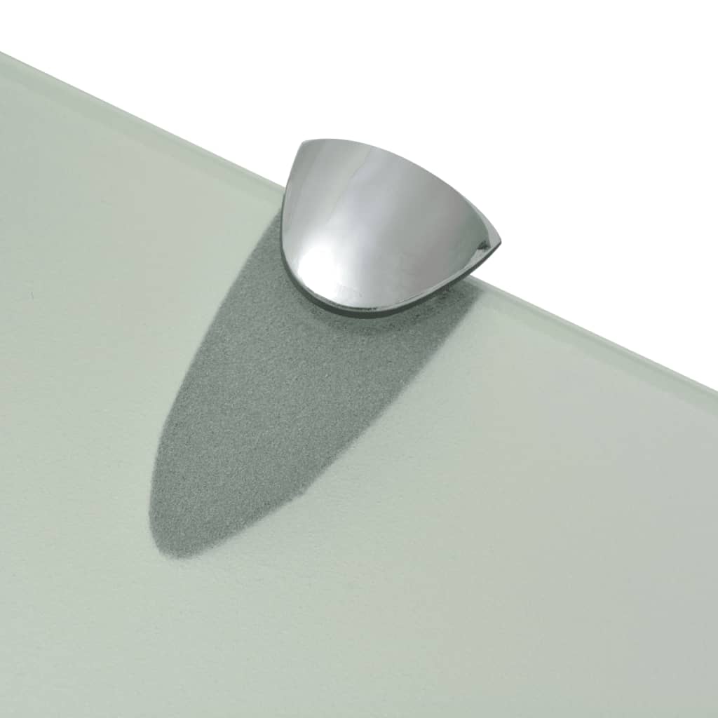 Prateleira flutuante vidro 40x20 cm 8 mm
