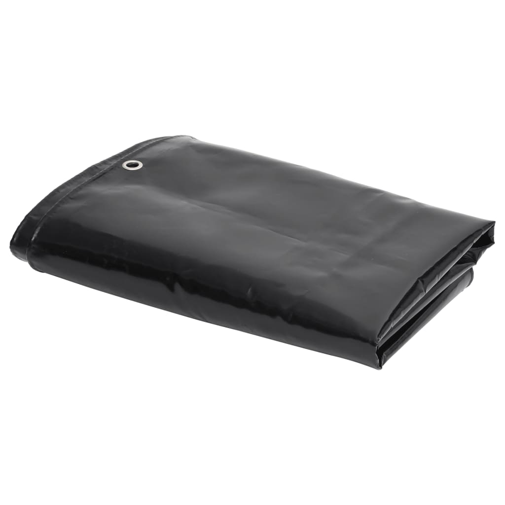 Lona 650 g/m² 1,5x6 m preto