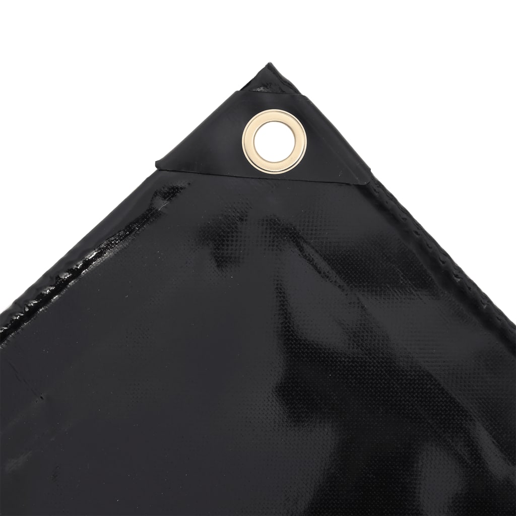 Lona 650 g/m² 1,5x6 m preto