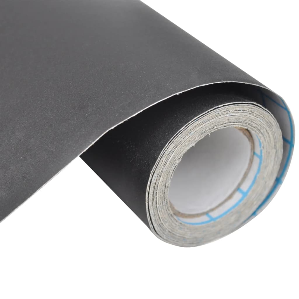 140897 Adesivo de parede tipo quadro negro 0,6 x 2 m 2 rolos c/ gizes