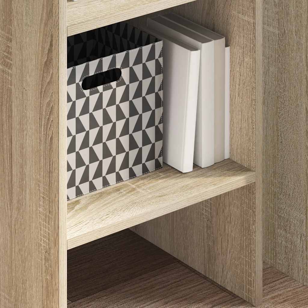 Estante 40x35x180 cm contraplacado cor carvalho sonoma