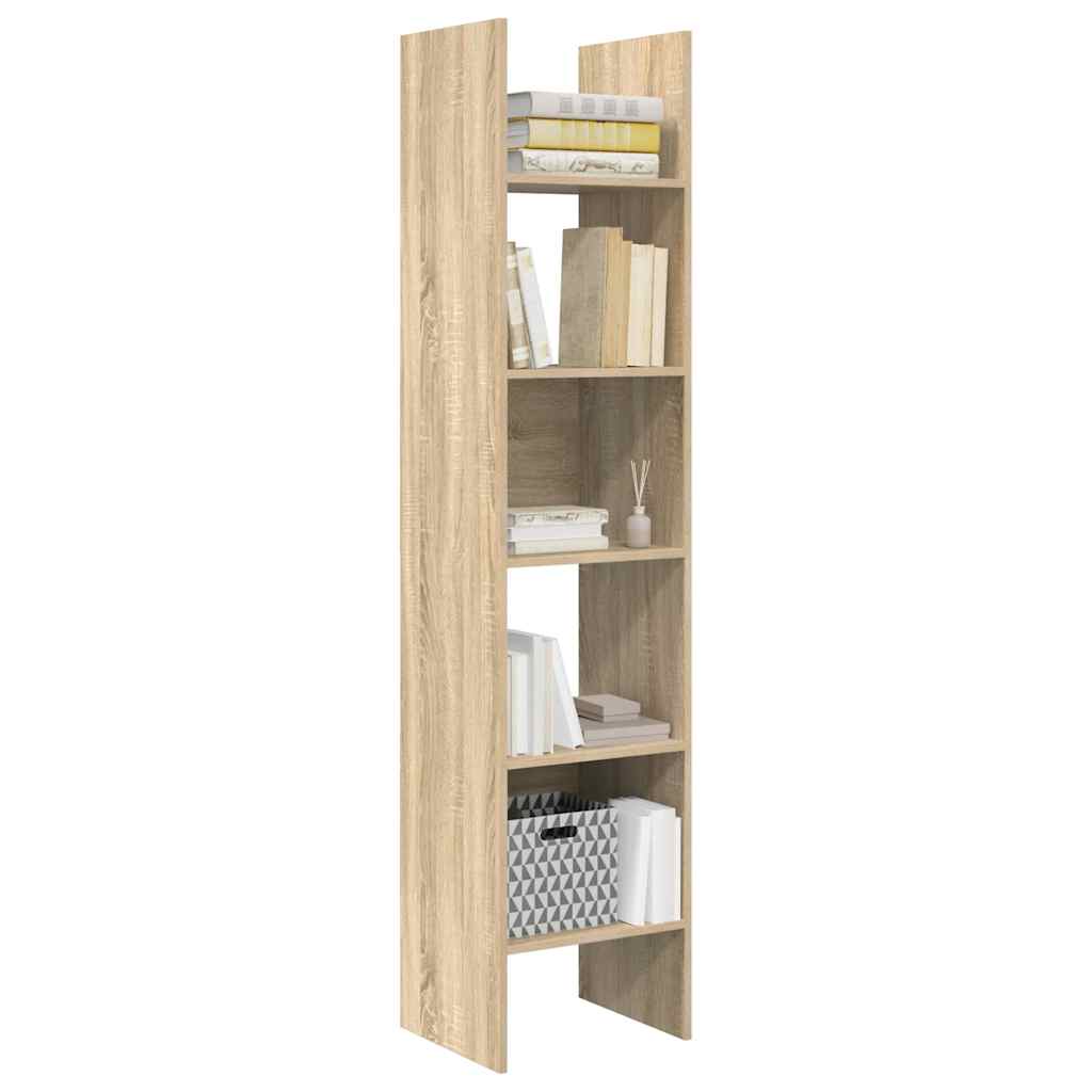 Estante 40x35x180 cm contraplacado cor carvalho sonoma