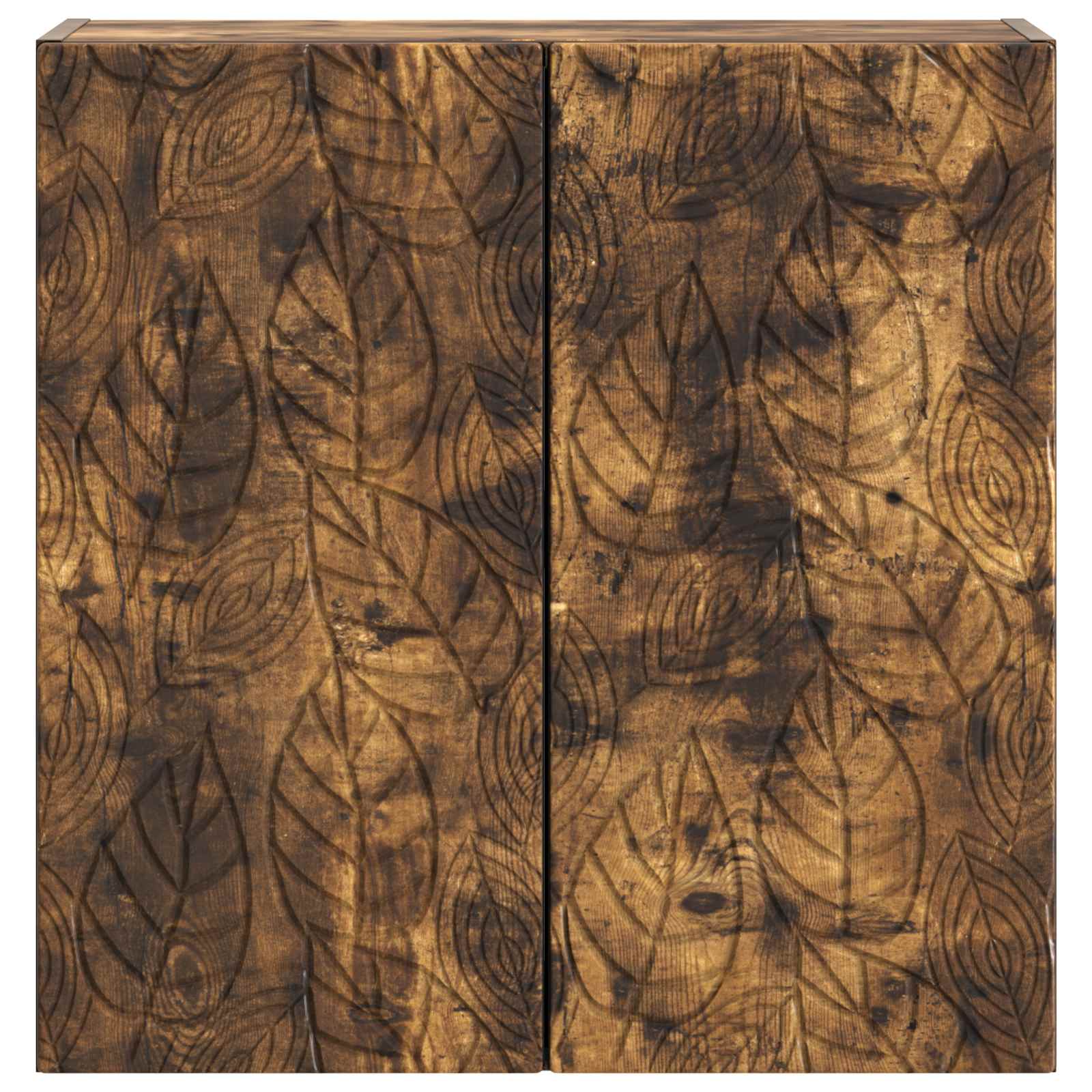 Armário de parede carvalho fumado 59 x 31 x 60 cm