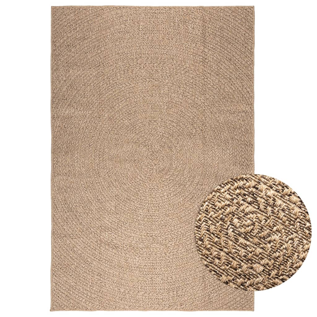 Tapete zizur 200x290 cm aspeto de juta interior e exterior