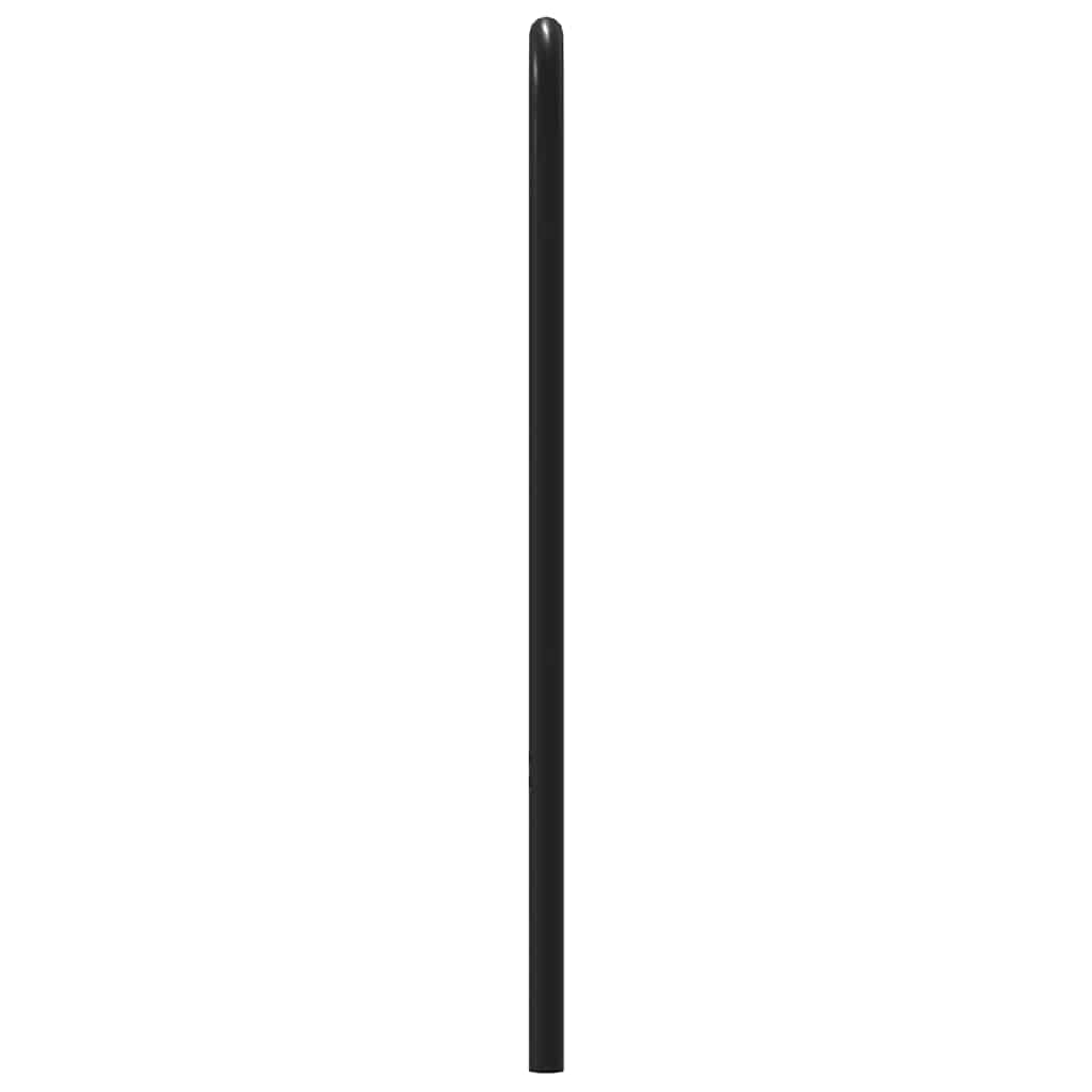 Cabeceira de substituição 140 cm derivados madeira/aço carvalho fumado
