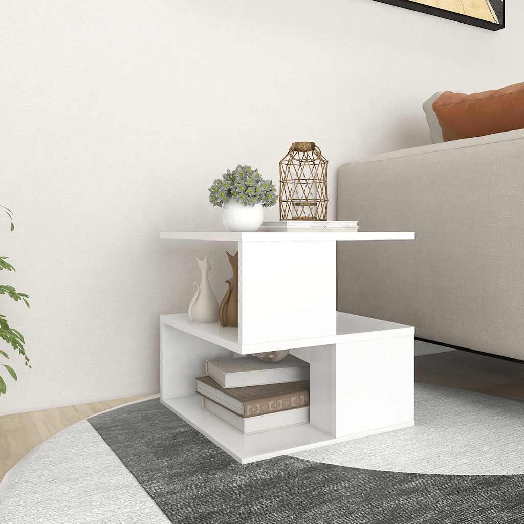 Mesa de apoio 40x40x40 cm derivados de madeira branco