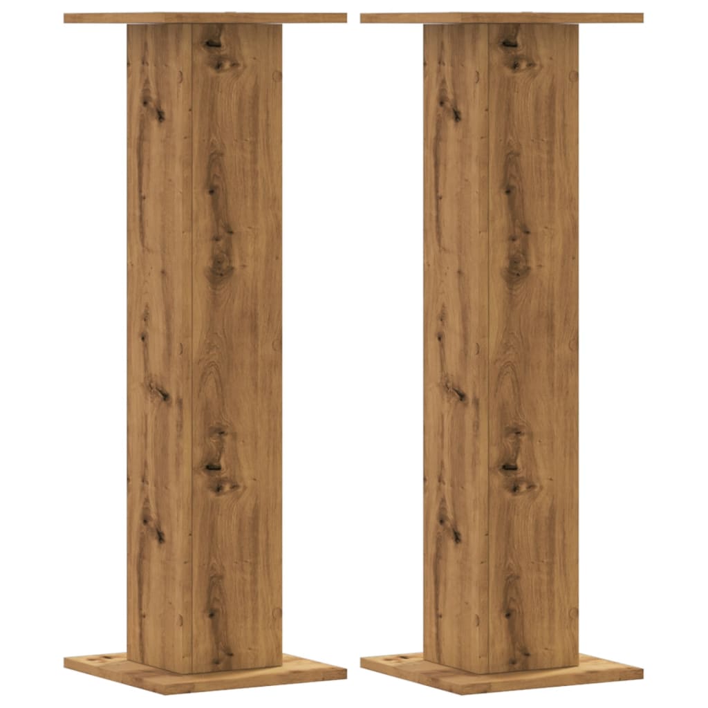 Suportes p/ plantas 2 pcs 30x30x95 cm derivados de madeira