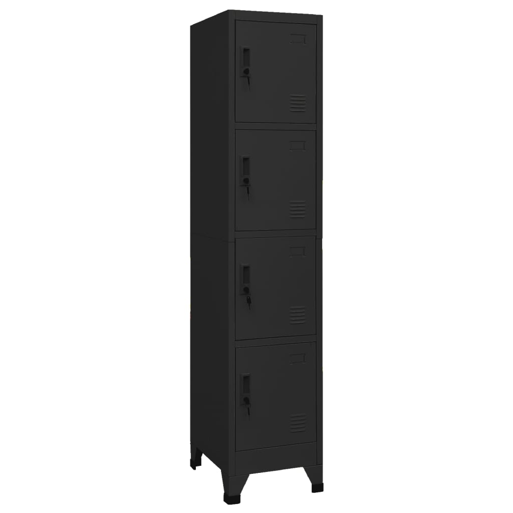 Cacifo 38x45x180 cm aço preto