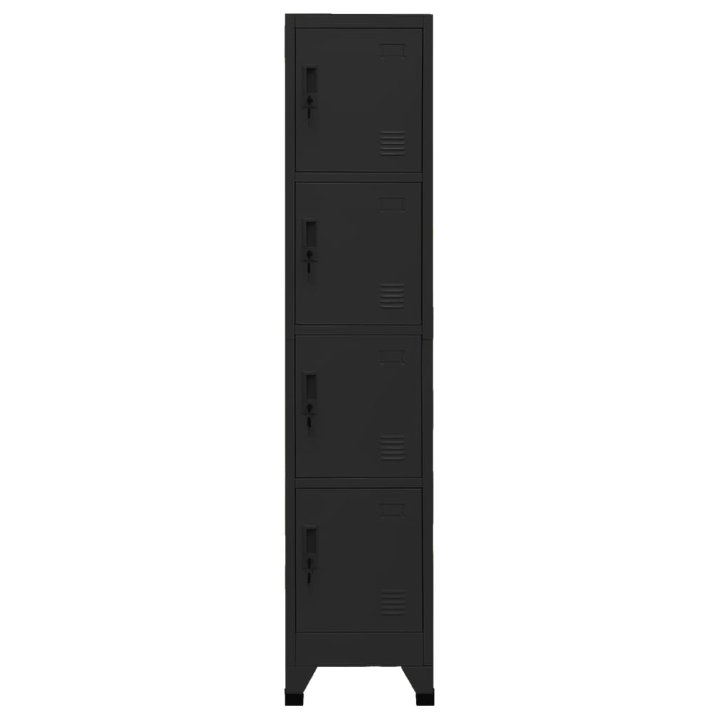 Cacifo 38x45x180 cm aço preto