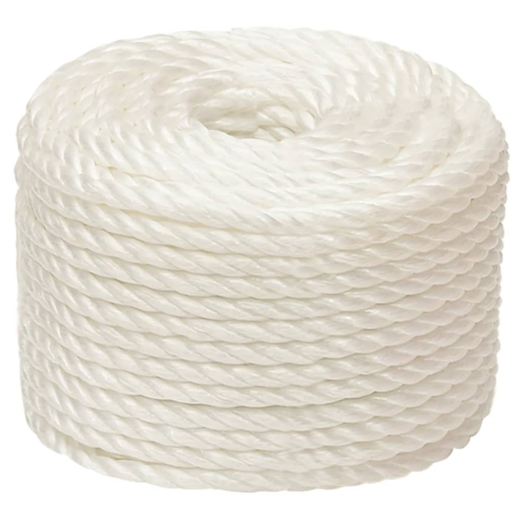 Corda de trabalho 12 mm 25 m polipropileno branco